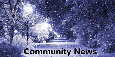 Seasonal image labeled Community News - Click on the image to learn about Signing Up for the Community News